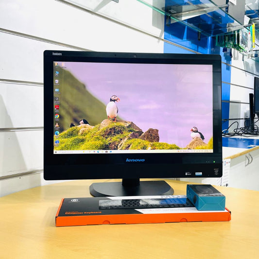 LENOVO THINKCENTER AIO i5 4TH GEN RAM 8GB SSD 256GB TOUCH SCREEN 24" INCHES WINDOWS 10 PRO