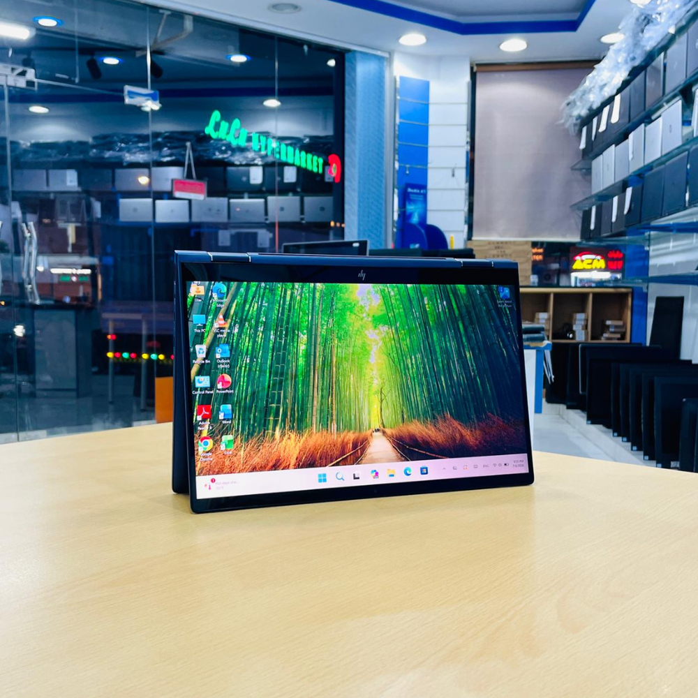 Hp Elite Dragonfly G2 Intel Core i7 11th Generation Ram 16GB DDR4 SSD 512GB M.2 NVMe Display Size 13.3” FHD Windows 11 pro