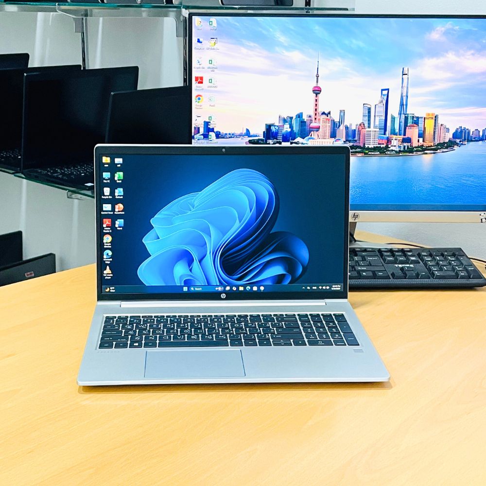 HP PROBOOK 455 G8 AMD RYZEN 5 WITH RADEON RAM 16GB SSD 512GB 15.6" WINDOWS 11 PRO