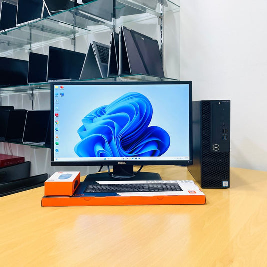 Dell Optiplex SFF Intel Core i5 8th Gen Ram 8GB SSD 256GB Dell Moniter 22” HDMi Window 11 pro