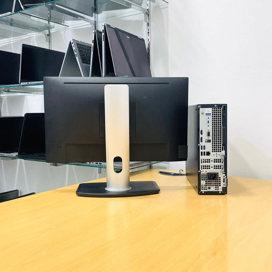 Dell Optiplex SFF Intel Core i5 8th Gen Ram 8GB SSD 256GB Dell Moniter 22” HDMi Window 11 pro