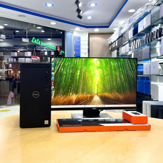 DELL INSPIRION 3880 TOWER PC i7 10th Gen Ram 16GB SSD 512GB DELL MONITOR 24” BAZELLES WINDOWS 11 PRO