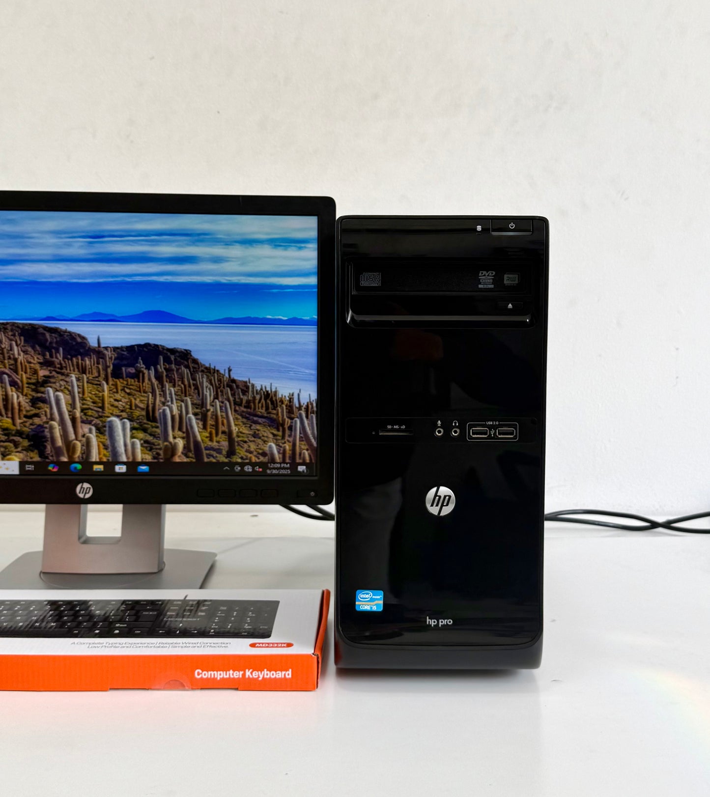 HP PRO 3500 Intel Core i5 3rd Genration RAM 8GB SSD 256GB Display 20 inches