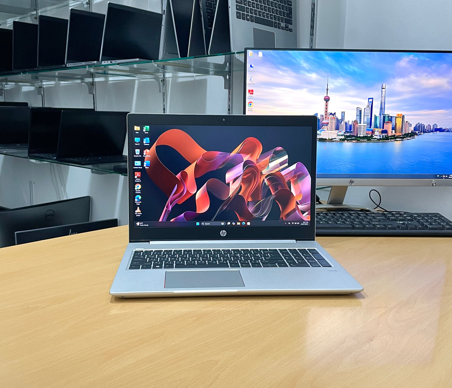 HP PROBOOK 455 G7 AMD RYZEN 5 WITH RADEON RAM 16GB SSD 256GB 15.6" WINDOWS 11 PRO